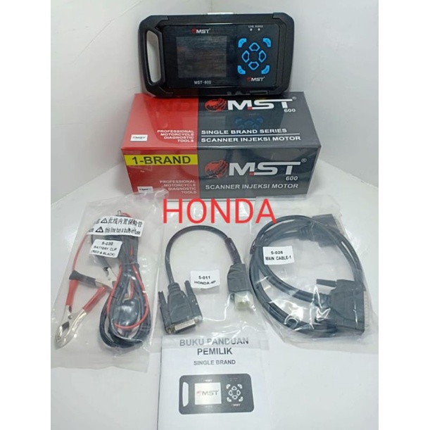 Scanner motor injeksi MST 600 HONDA ONLY