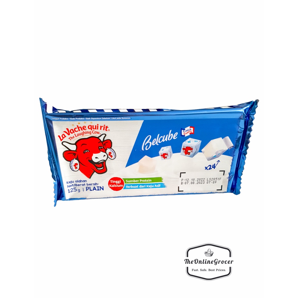 

The Laughing Cow Belcube Cheese 125gr – Keju Belcube 24pcs