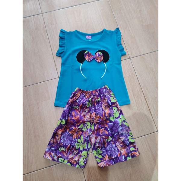 Stelan anak cewek 2 - 4 tahun