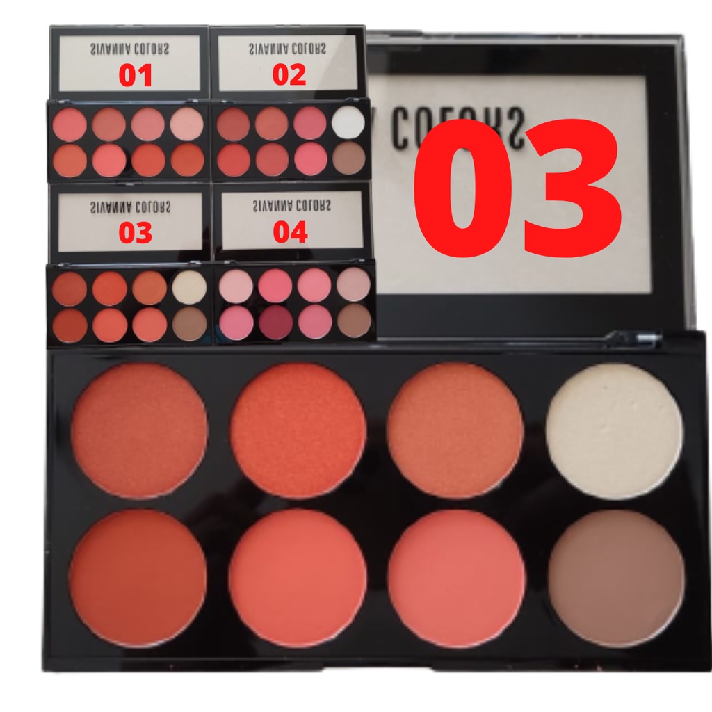 [READY] Sivanna Colors Ultra Blush Palette ORIGINAL THAILAND | Blush On Sivanna HF319