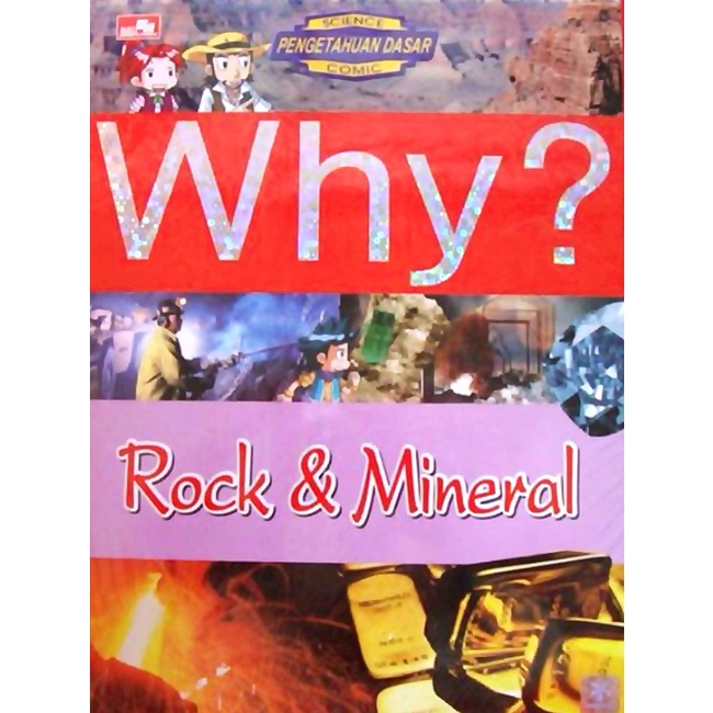 Buku Komik Why? Science - Rock & Mineral