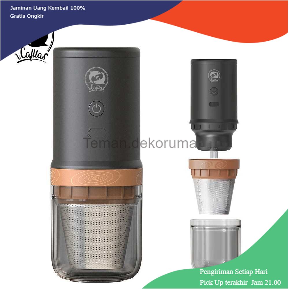 Penggiling Kopi Elektrik Grinder Coffee Maker Portable 24 W - FK13