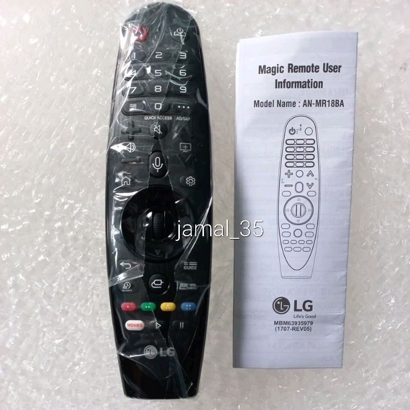 REMOT TV LG MAGIC REMOT TV LG AN-MR 18BA ORIGINAL