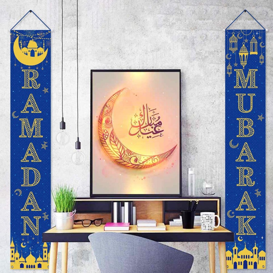 Spanduk Idul Fitri / Hiasan Idul Fitri / Dekorasi Ramadhan / Dekorasi Hari Raya Idul Fitri / Idul Fitri Banner