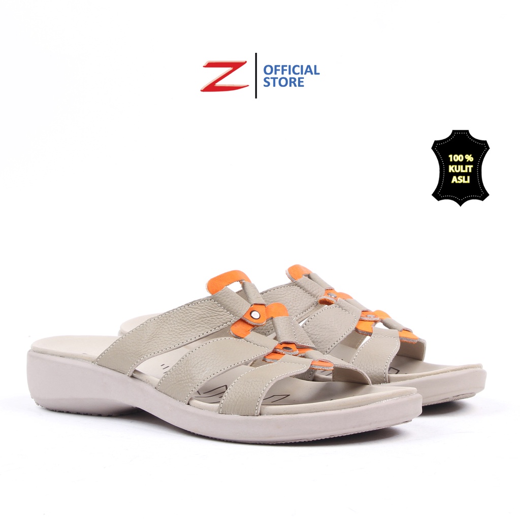 Zeintin - Sandal Kulit Wanita Wedges Original Zeintin Sandal Jepit Sandal Slide WR