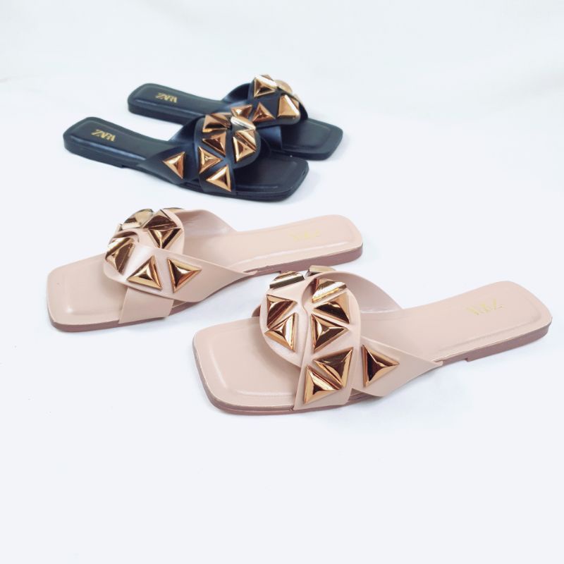 ZR Flat Sandal Strappy Sandal