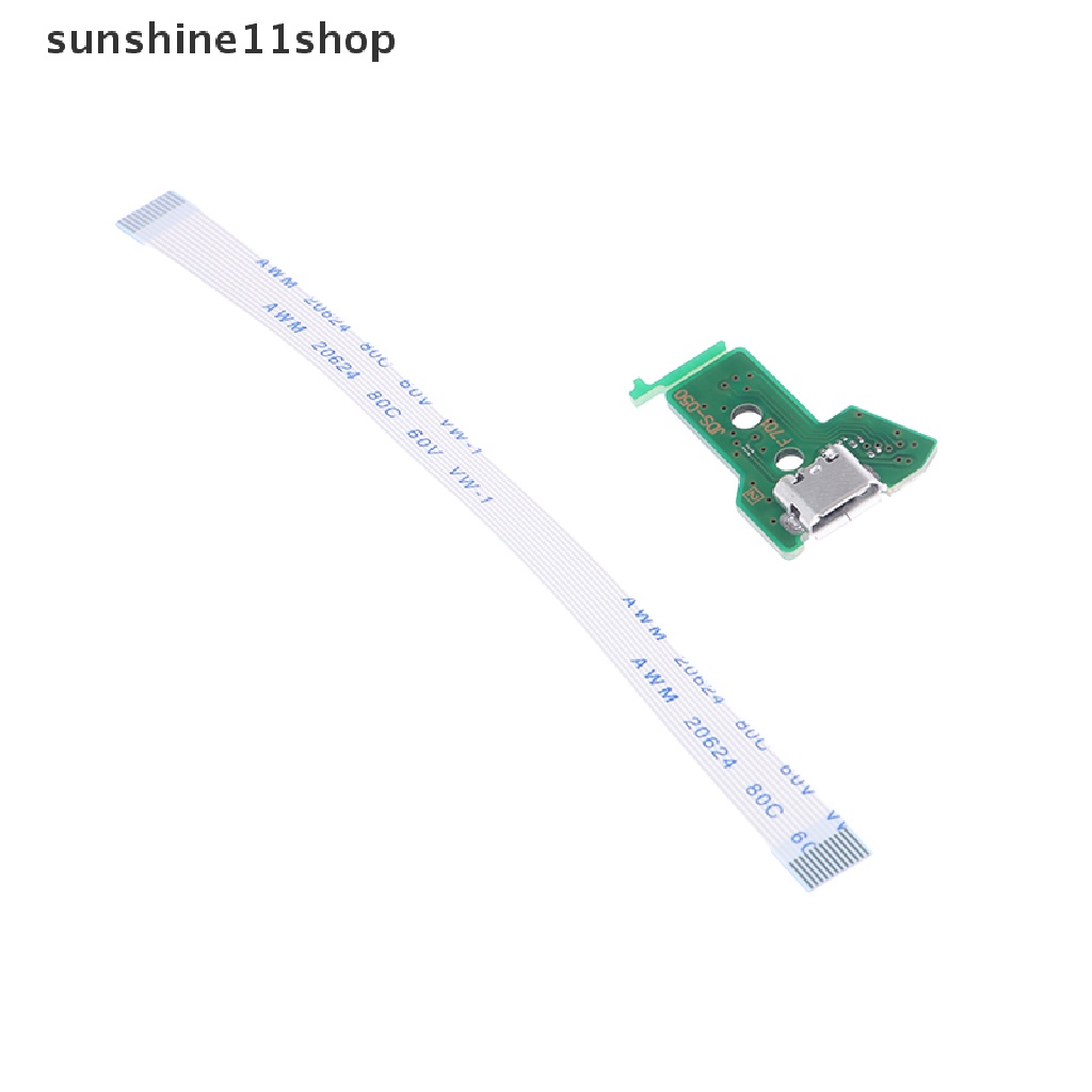 Sho USB charging port board of PS4 handle Lampu Pernafasan JDS-055 PS4 controller N