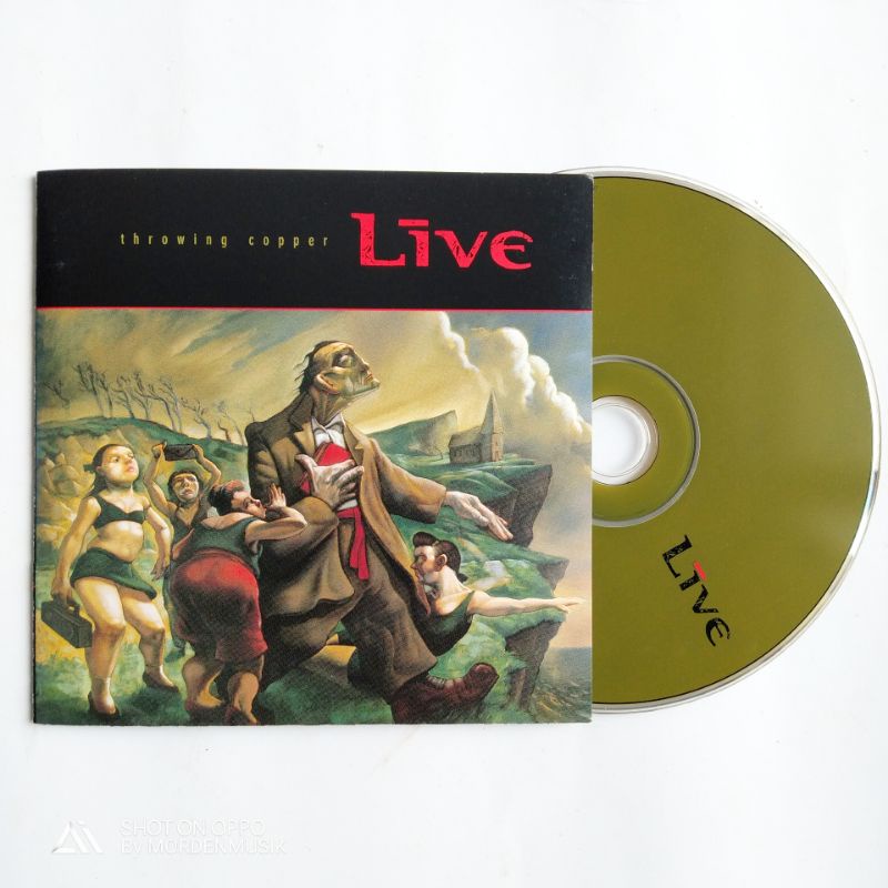 CD Live album Throwing Copper