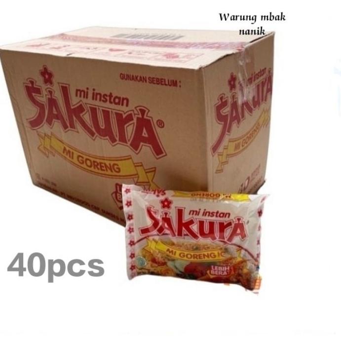 

♛ Mie Sakura goreng 1dus 40pcs ☄