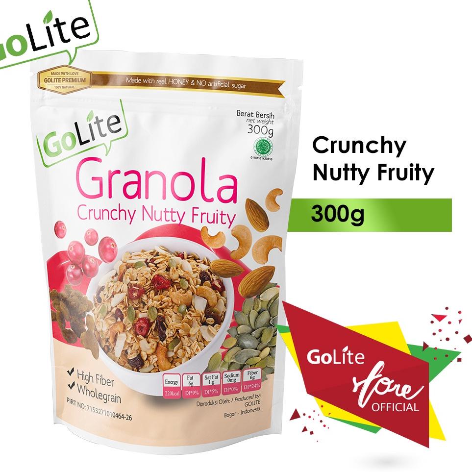 

♫ Granola GoLite Crunchy Nutty Fruity Toasted Muesli 300g ❋