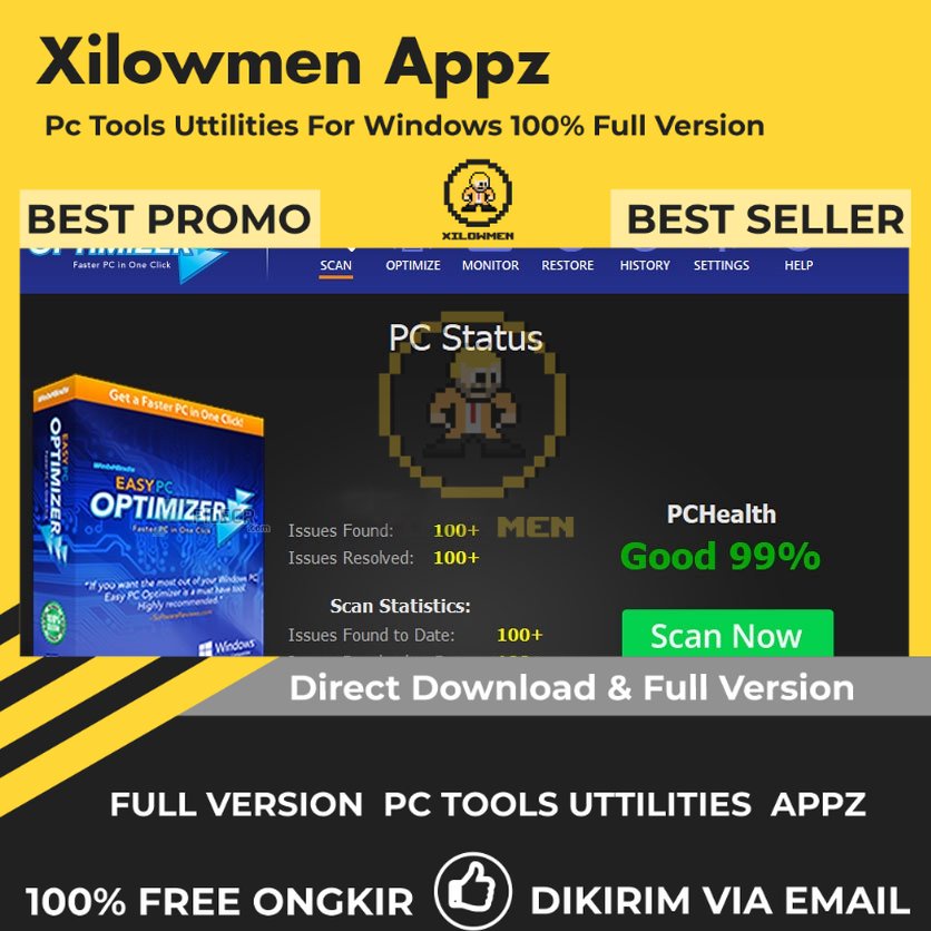 [Full Version] Webminds Easy PC Optimizer Pro PC Tools Software Utilities Lifetime Win OS