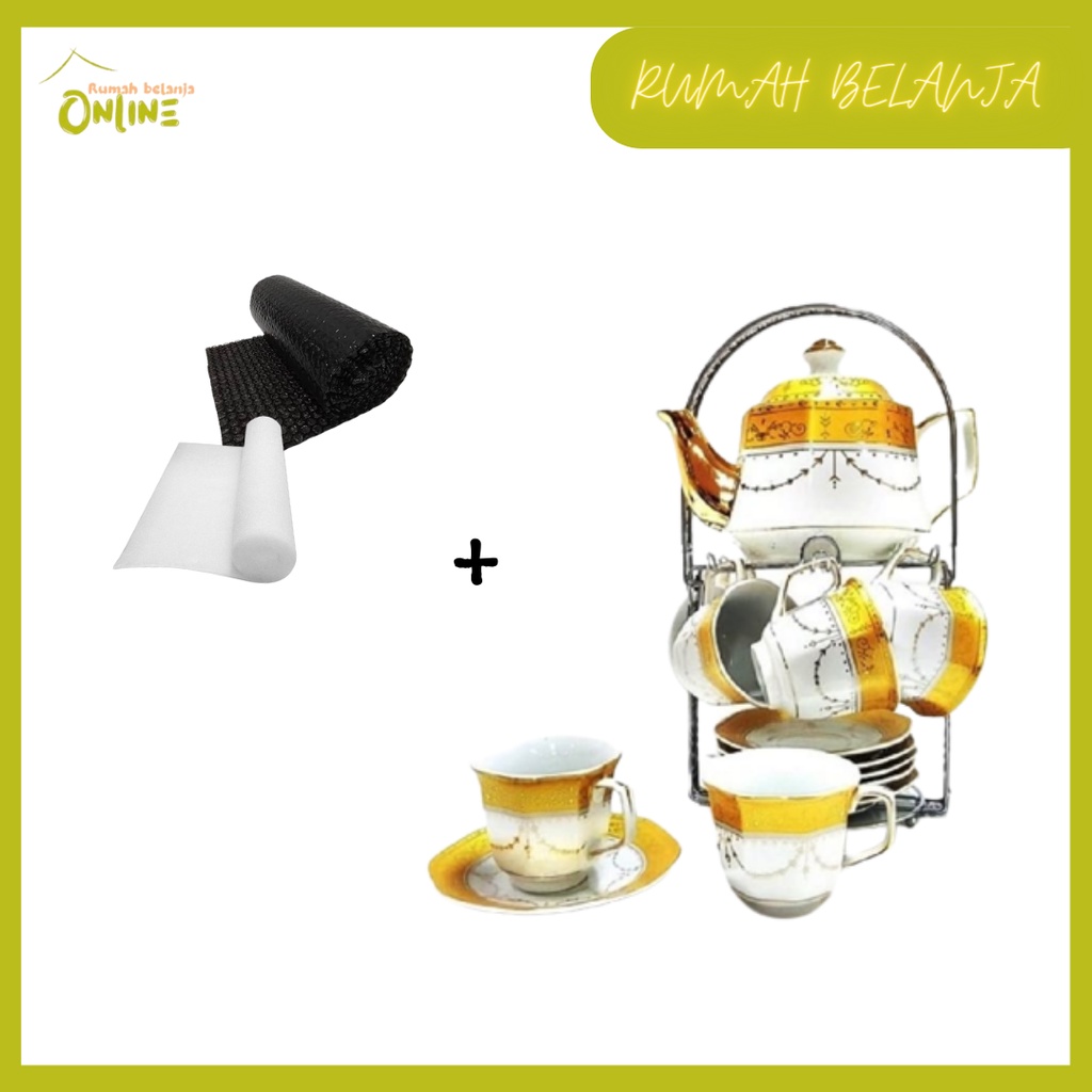 GELAS TEA SET SEGI 8 VICENZA C78 NEW PRODUK!