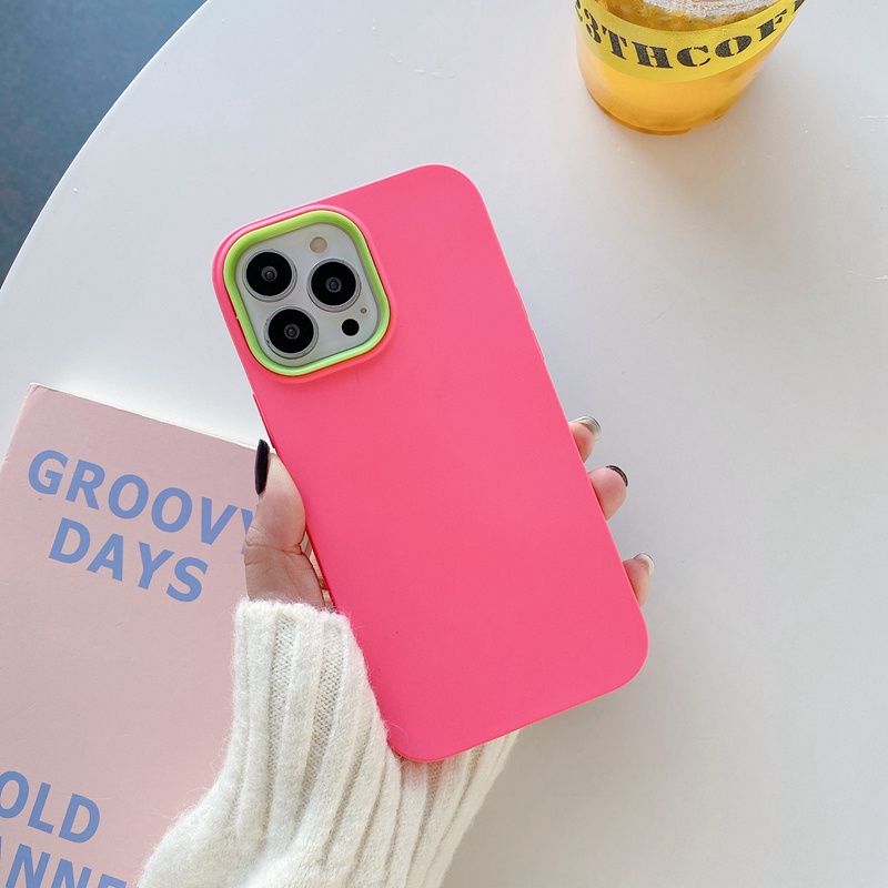 Case Karet Perasaan Kulit VIVO Y21S Y21A Y21T Y21E Y33S Y33T Y11 Y12i Y15 Y17 Y12S Y20S Y20i V20 V23 Pro S1 Y19 Pink Black Casing Ponsel