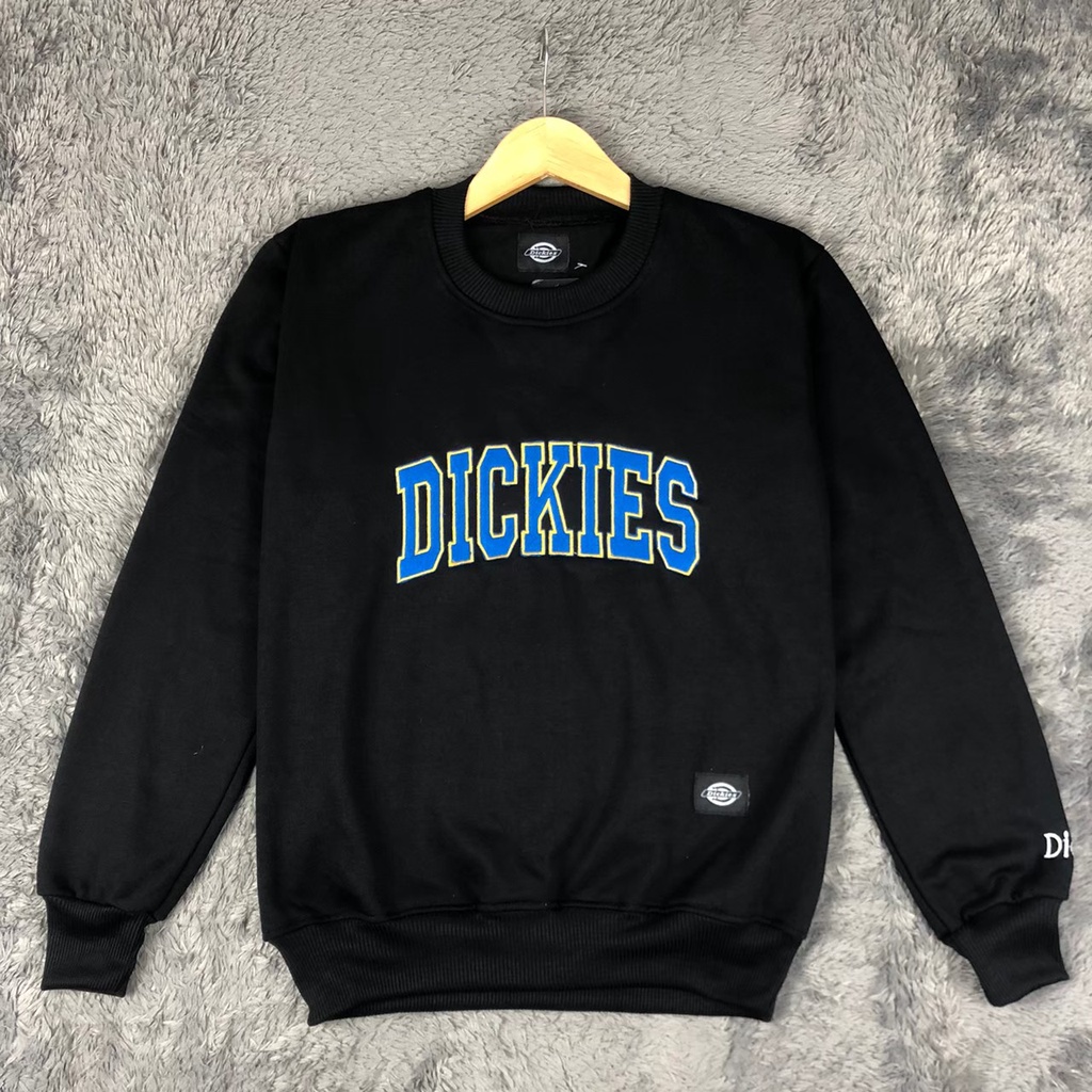 Dickies crewneck unisex premium - Dickies crewneck bordir - Dickies Crewneck bahan tebal premium redy all size M-XL