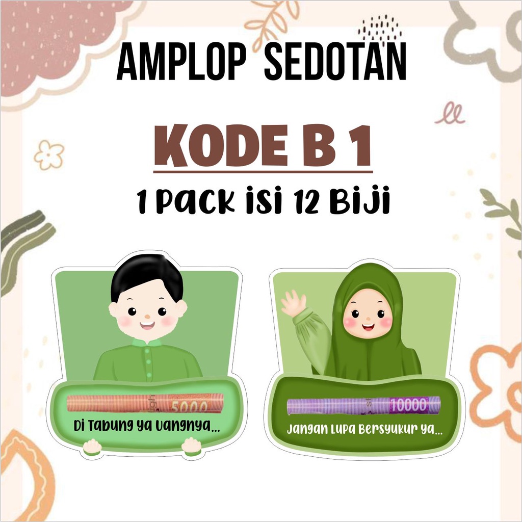 

AMPLOP SEDOTAN MURAH LEBARAN KODEB1