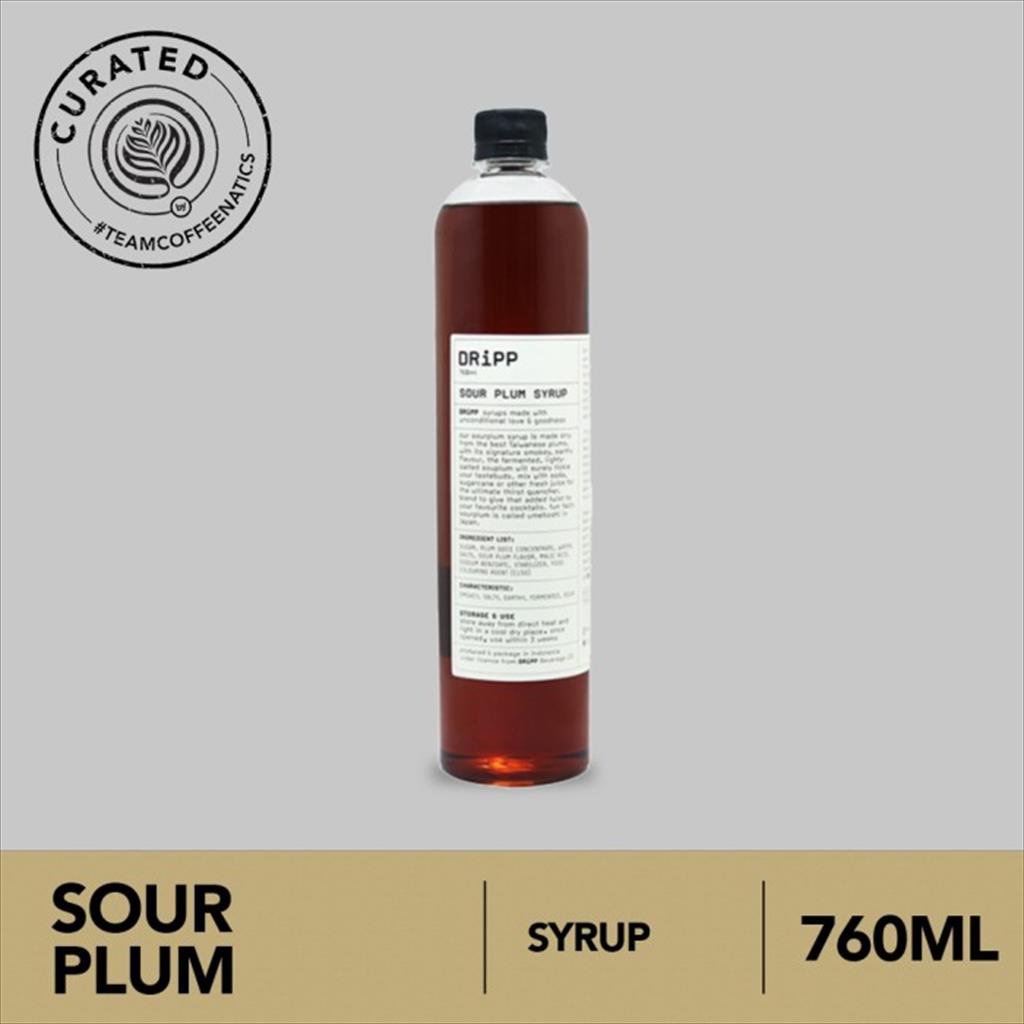 DRiPP Sour Plum Syrup - Sirup Perisa Minuman | Coffeenatics