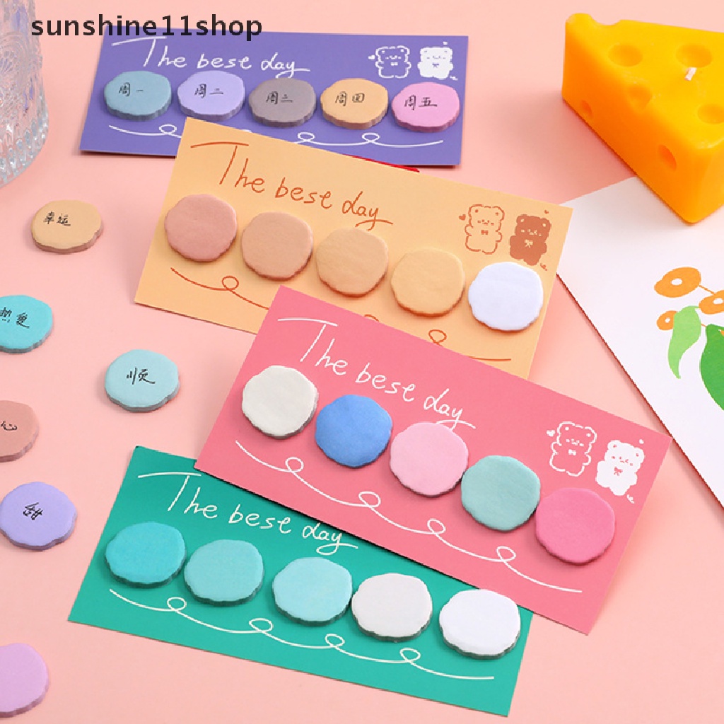 Sho 150lembar DIY Sticky Index Note Post Stiker Bookmark To Do List Paper Kawaii Agenda Alat Tulis Sekolah Notebook Kolase DIY Key Mark Note Sticker N