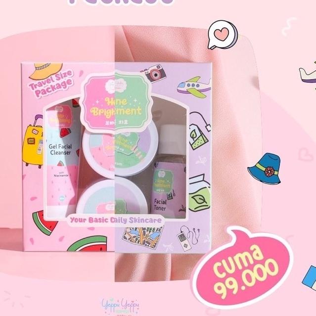 ☂ (READY - ORIGINAL) YEPPU-YEPPU BY KIYOWO SKINCARE TRAVEL SIZE PACKAGE  / YEPPU YEPPU ☑