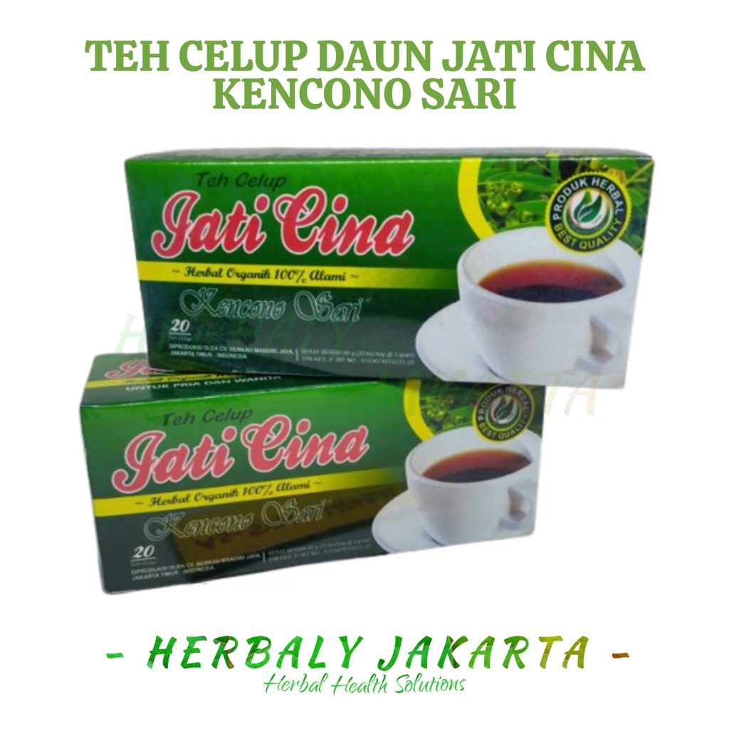 

Teh celup daun jati cina kencono sari