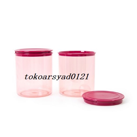 TOPLES BENING TRANSPARAN TUPPERWARE JOLLY KEEPER  KAPASITAS 2.7 LITER