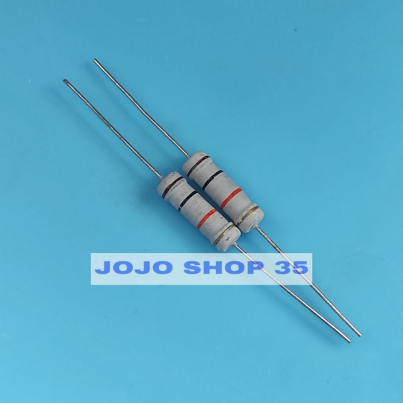 RESISTOR 2WATT 2watt resistor 2W Resistor 2 wattukuran dari ohn sampai kilo