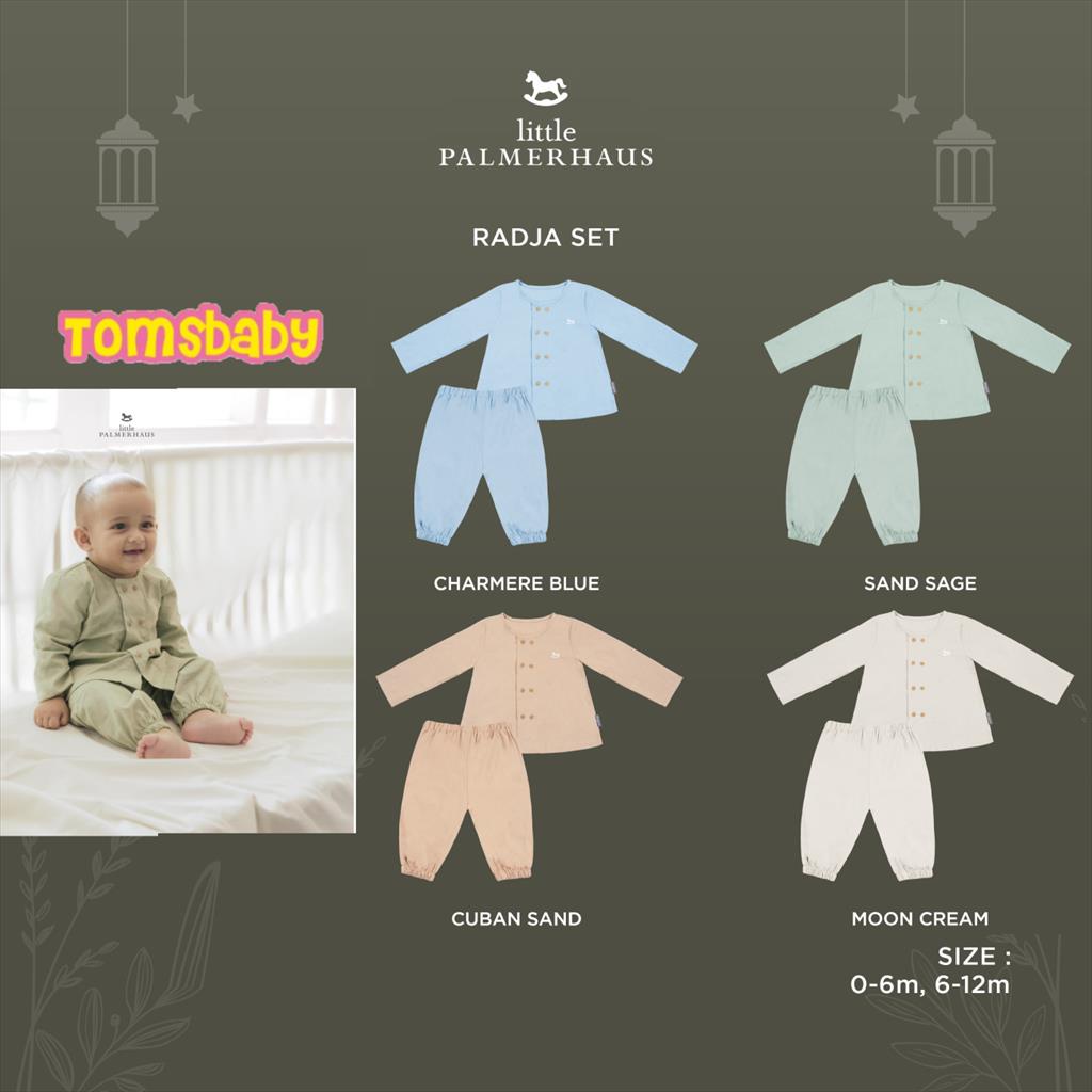 [TOMS] LITTLE PALMERHAUS (1stel) Radja Set Koko Baju Lebaran Bayi Blissful Ramadhan RAYA COLLECTION 2022 (Unisex)