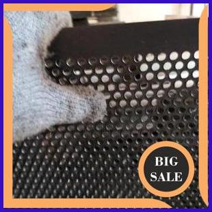 tools Plat Lubang Besi Bolong Perforated Diameter 6mm Tebal 2mm Ukuran 60cm x 60cm 1F3B23