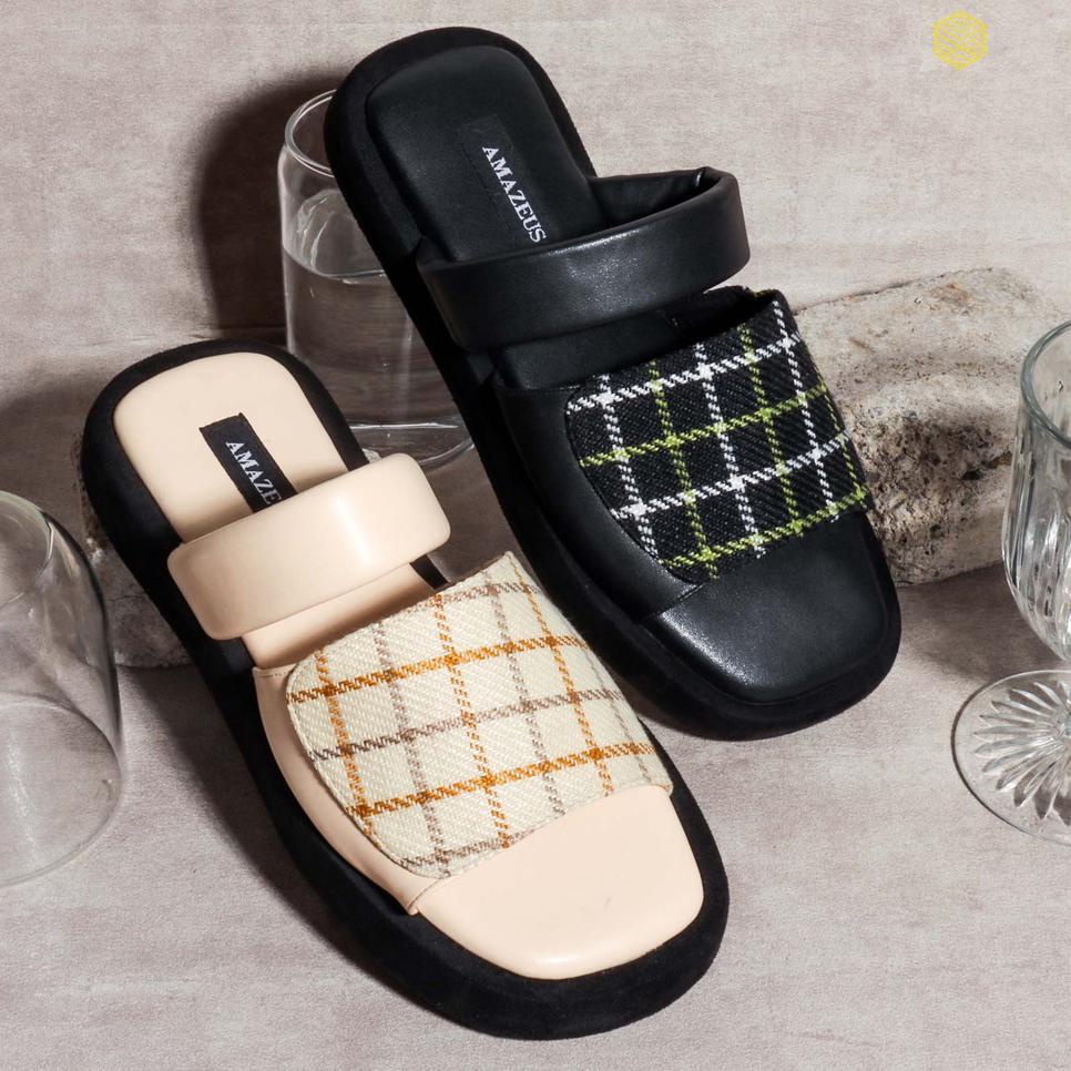 CHEKOUT Amazeus MONROE Sandal Tali Wanita Platform Sandal