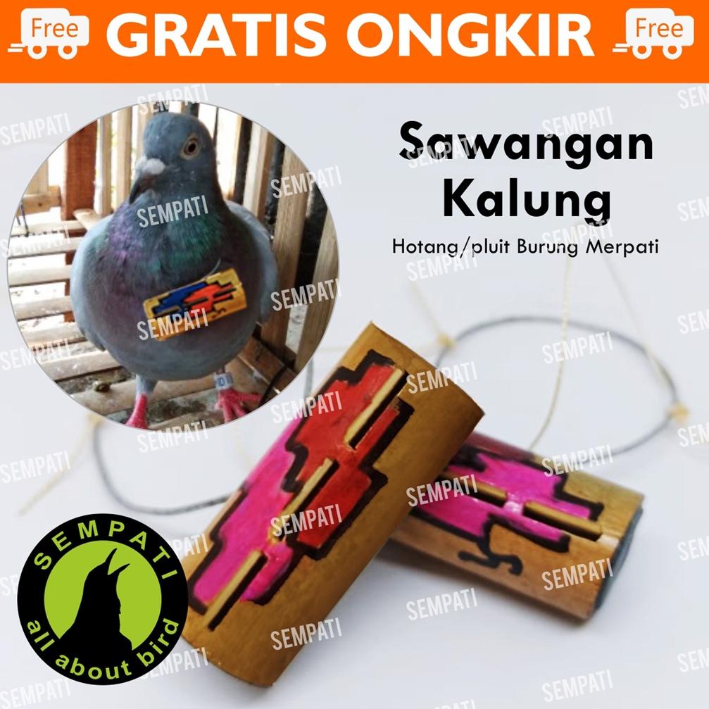Terlaris SAWANGAN MERPATI HOTANG HATONG MERPATI KALUNG SULINGAN MAINAN BURUNG DARA PLUIT FIBER NYARI