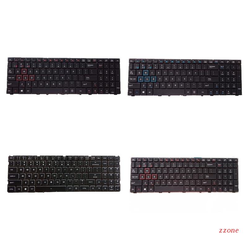 Zzz US Laptop Bahasa Inggris Backlit Keyboard Notebook Untuk MACHENIKE F117-VB F11F-S S11 Si3 S6CP Untuk Thor 911 X6 Diganti Keybo