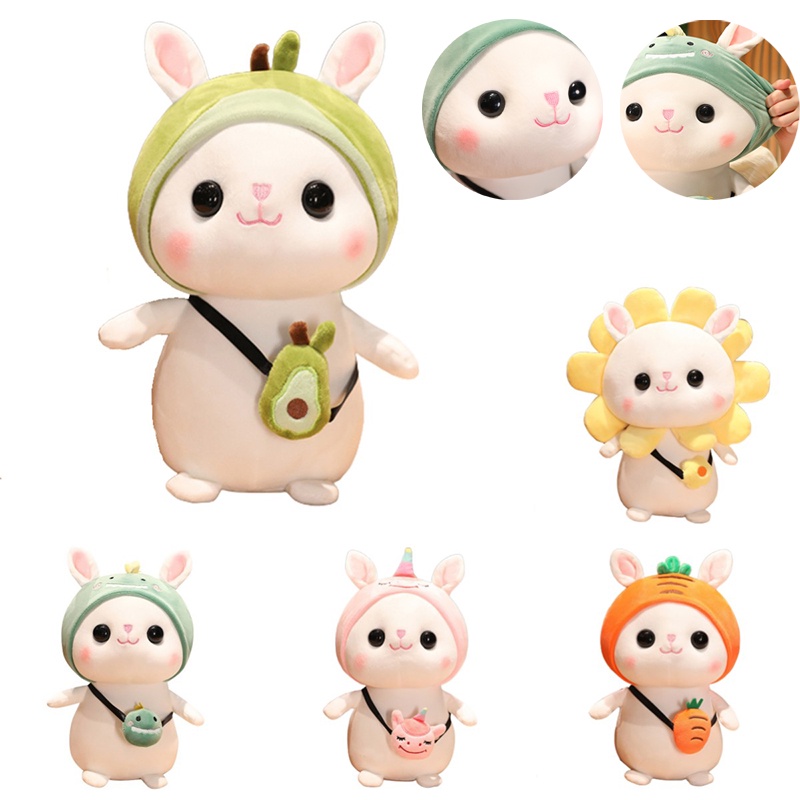 Mainan Mewah Rabbit8/15.7in | Boneka Binatang Boneka Lembut | Kado Anak
