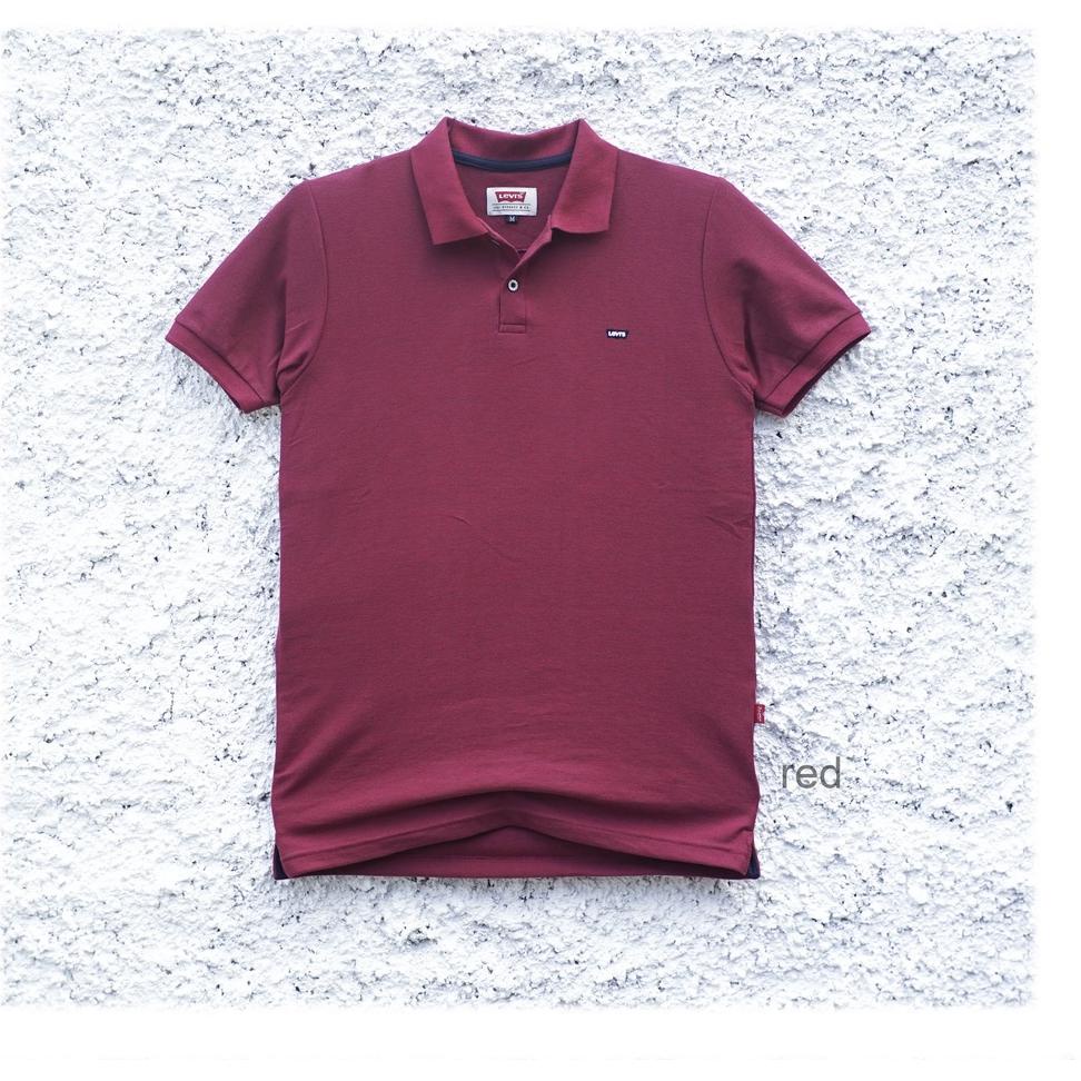 LANGSUNG ORDER Kaos Polo Levis - Red