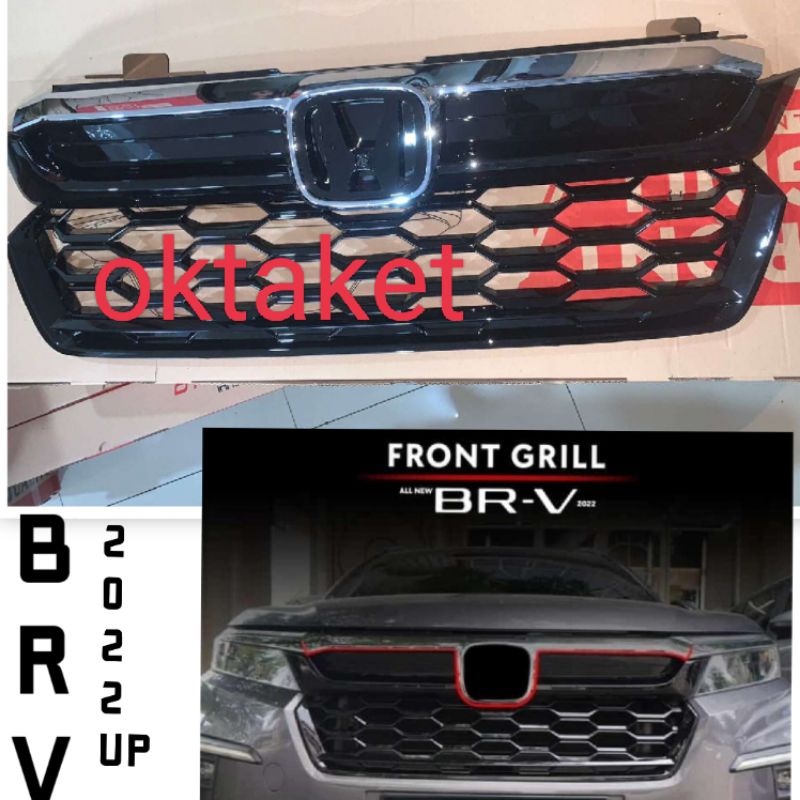 Grill Bumper depan HONDA BRV 2022 2023 2024 model Modulo Otoproject