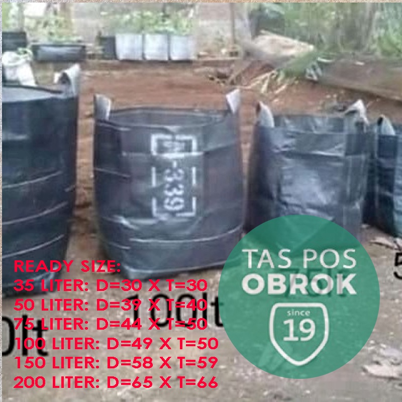 Planter Bag Planterbag 32 / 50 / 75 / 100 / 150 / 200 / 250 Liter Murah Grosir