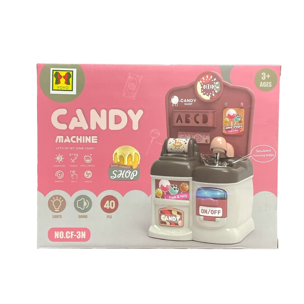 Mainan Anak BAKERY CANDY JUICE MACHINE Mainan Alat Masak Anak Kecil