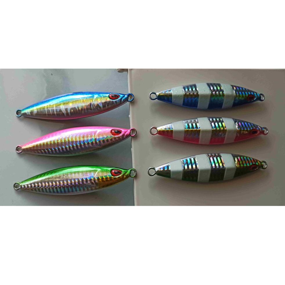 Q24 KOIKA&JIGPARA 15-100 gram Metal jig handmade glow in the dark TERMURAH ㅥ