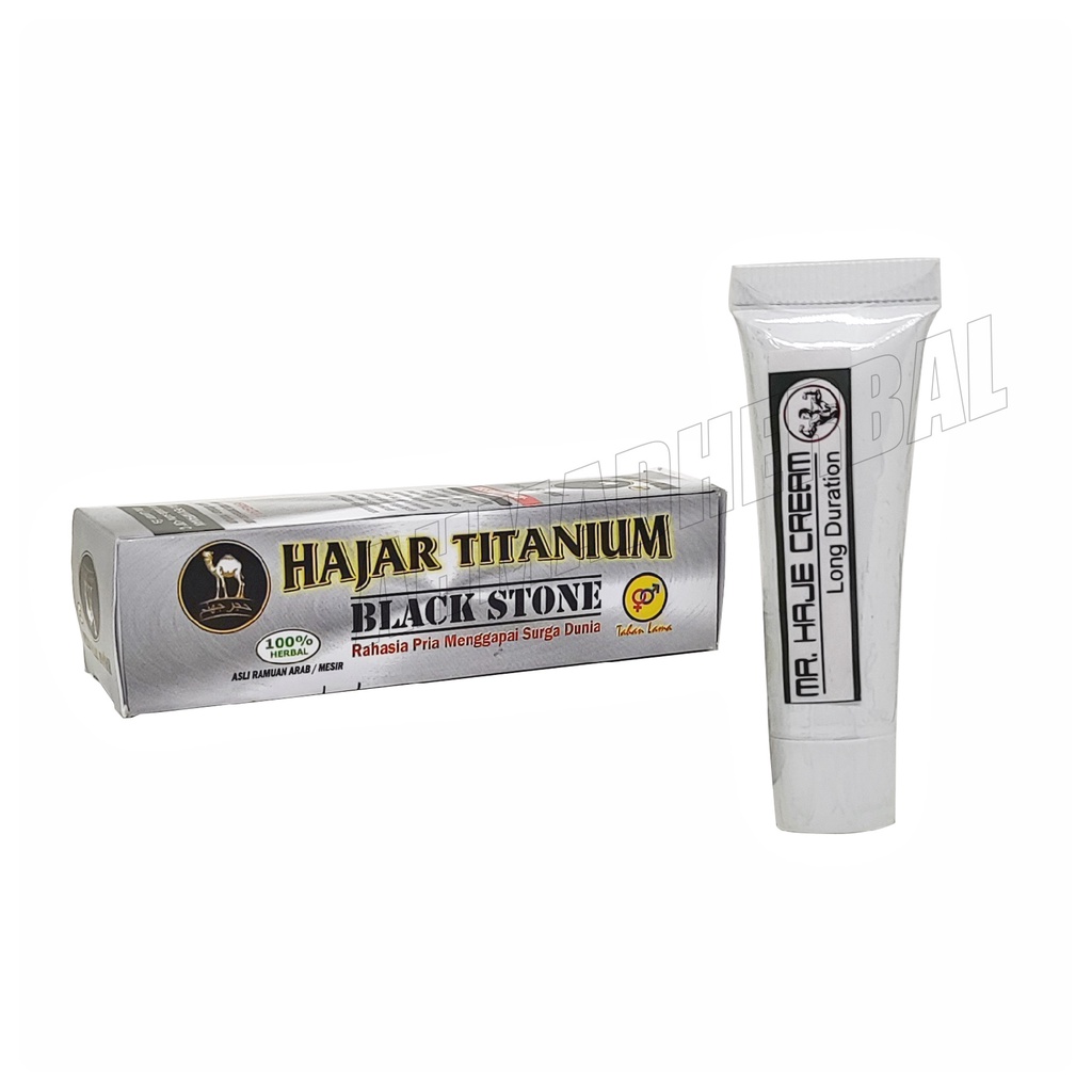 Hanovershop Herbal Oles Tahan Lama Hajar Jahanam Cream Haje