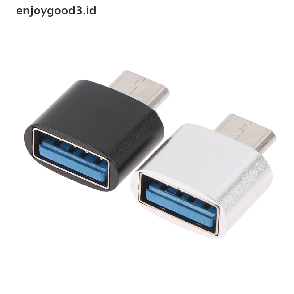 [Rready Stock] Adaptor Tipe-c Handphone U disk card reader usb2.0 Ke Tipe-c3.1 transfer data (ID)