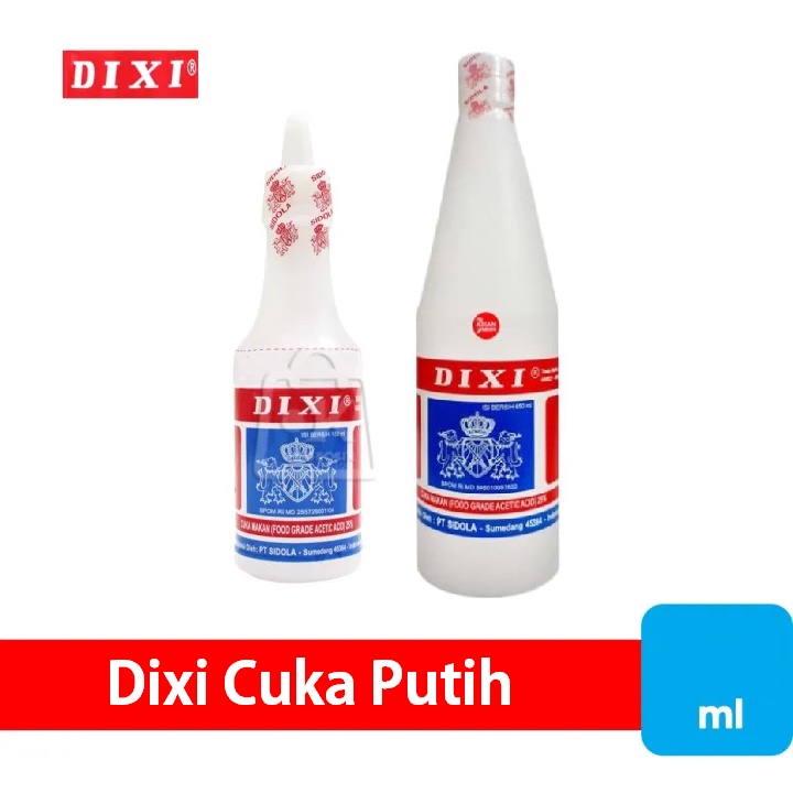 

Dixi Cuka Masak Putih White Vinegar