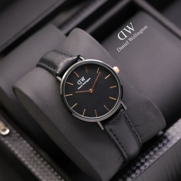 Terlaris Jam Tangan Dw/ Jam Fashion Wanita Tali Kulit - Dw003