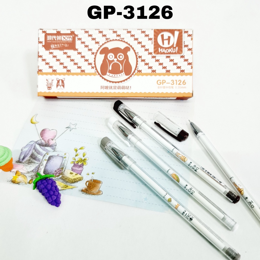 

GG Bolpen Gel XDM Fancy(minimal 12) / Pulpen Tinta / Pulpen Gel / Pen Gel/Balpen/Ballpoint/Pena