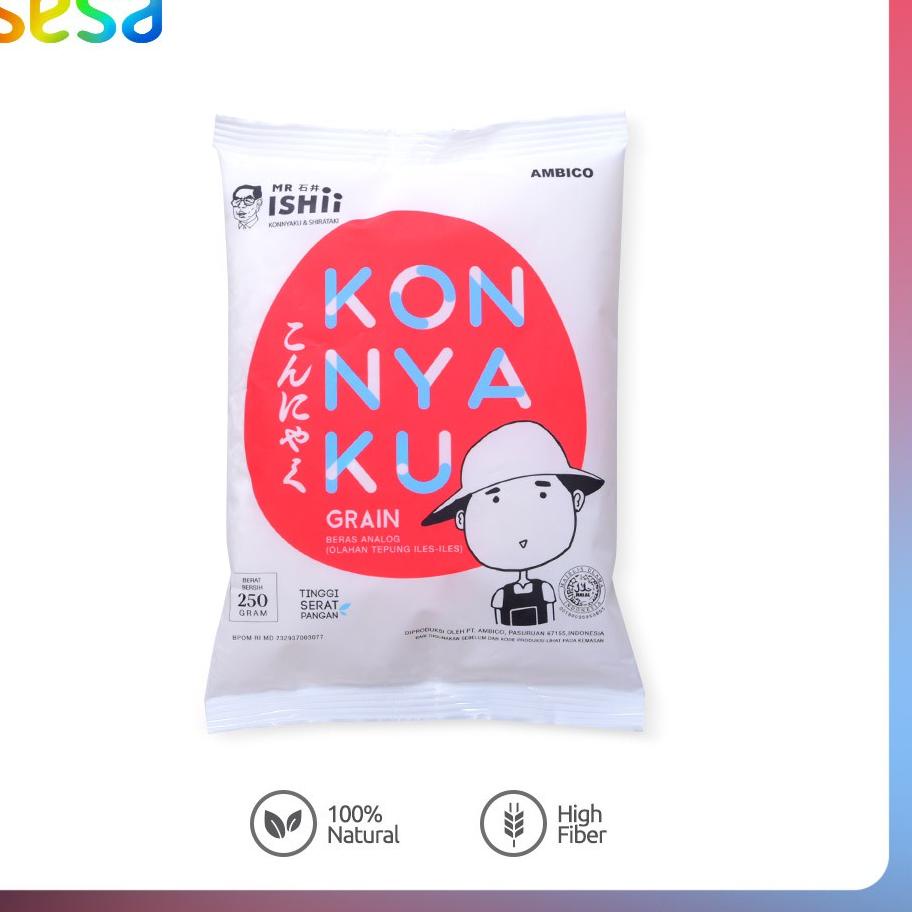 

✸ Mr Ishii Konnyaku Grain Beras Shirataki 250 g ☞