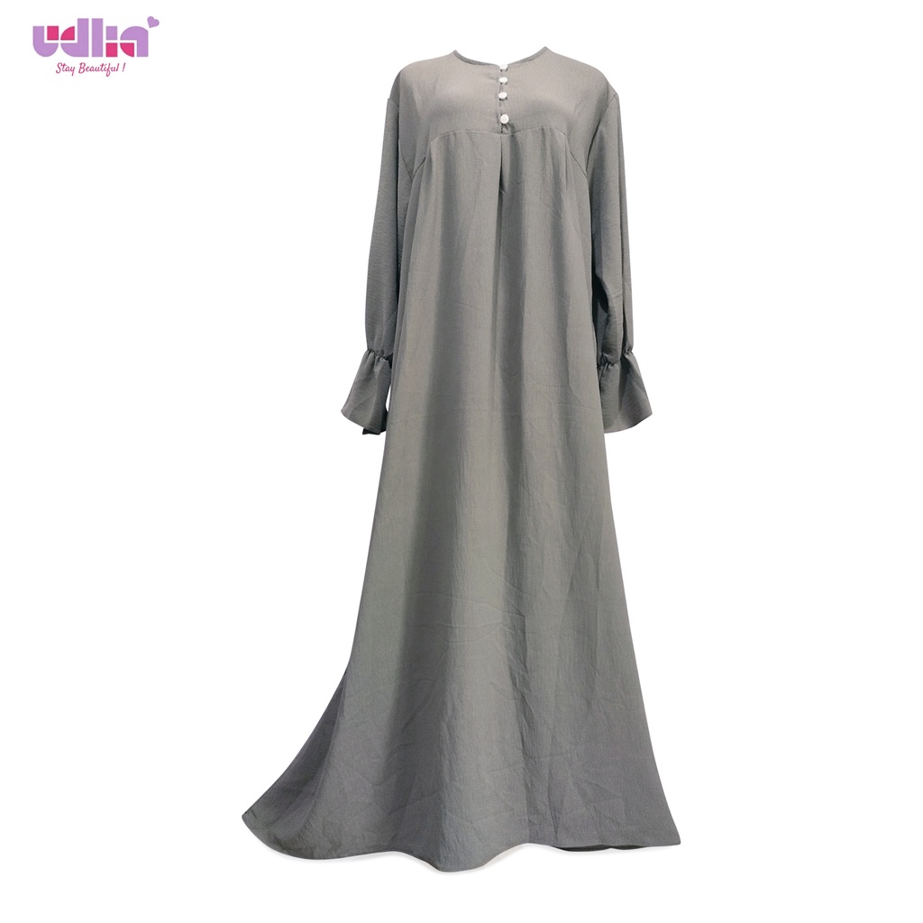 Udlia Gamis Crinkle Busui Vanya Army