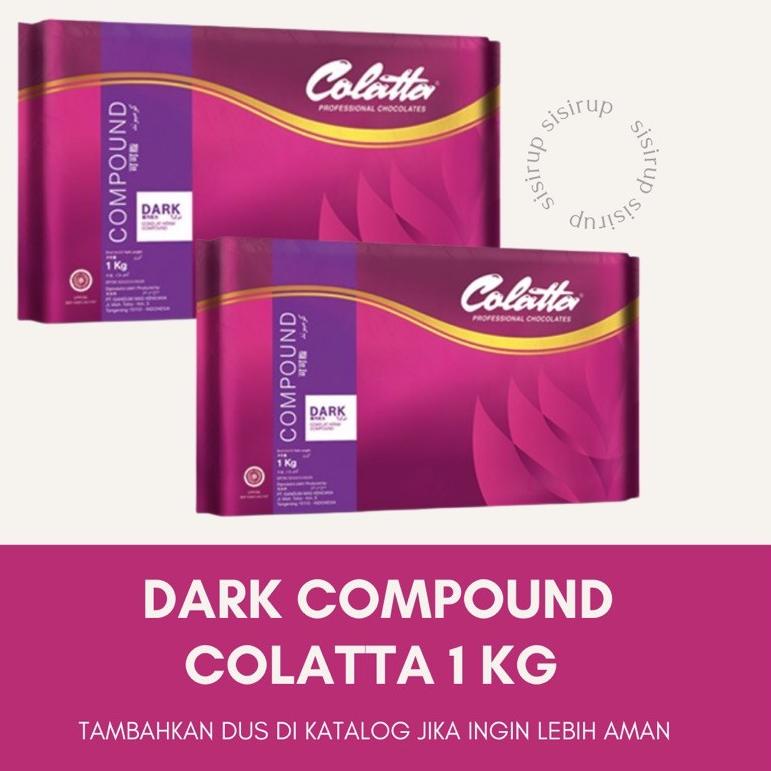 

Dqw82 Dark Compound Colatta 1 Kg / Collata / Coklat Colata ,.,.,.,,