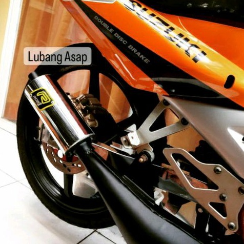 Knalpot ROB1 Standart Standar Racing Satria 2tak 2 tak Lumba Hiu