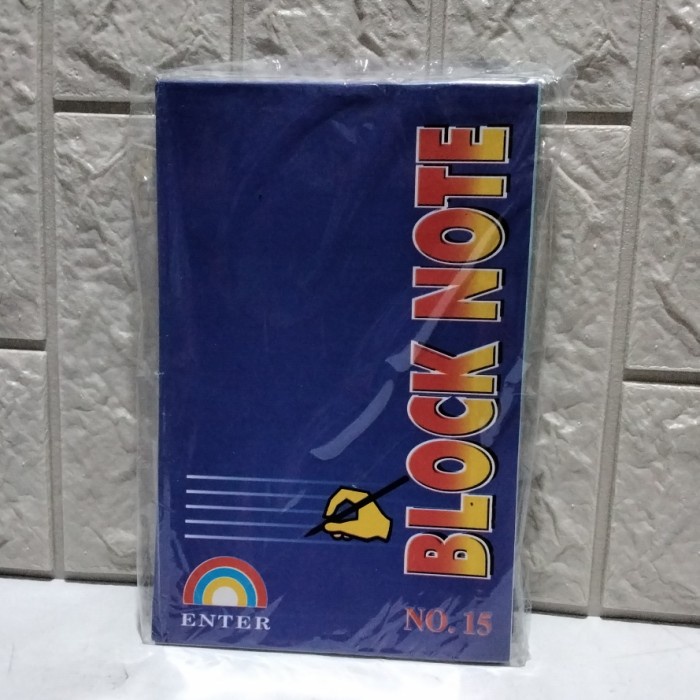 $+$+$+$+] BlockNote no.15 murah Enter