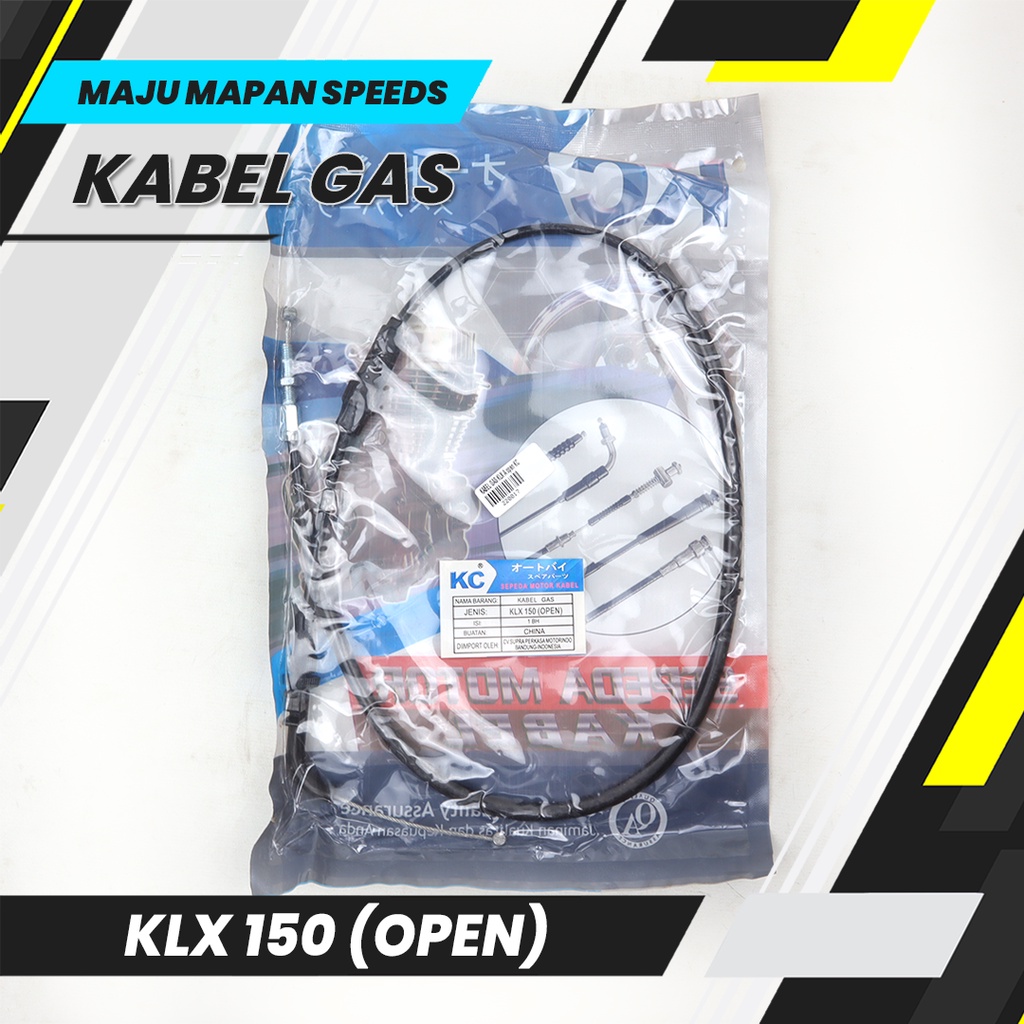 Kabel Gas KLX A Open KC Premier  / Cable gas klx a open kc
