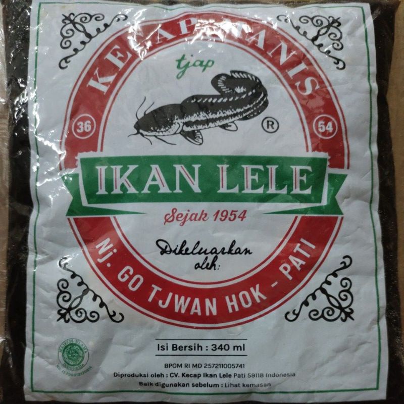 

Kecap Manis Ikan Lele 340ml/500gr