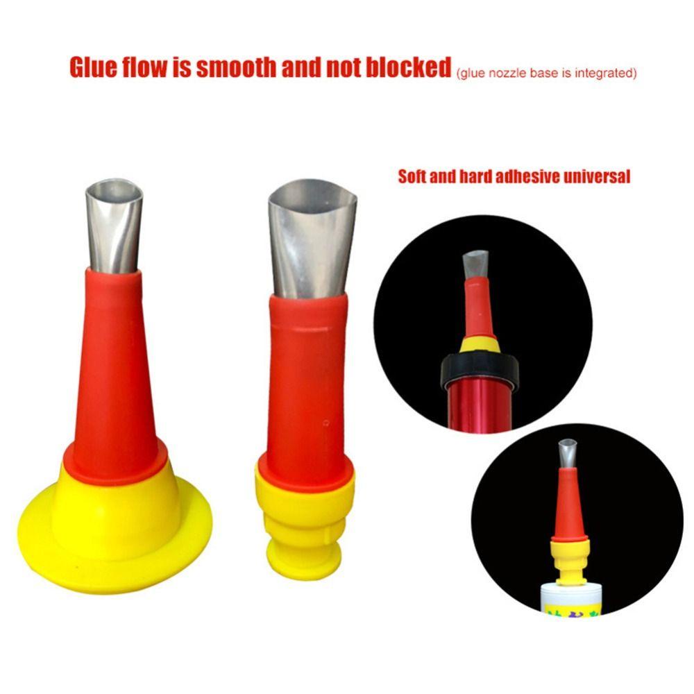 [Elegan] Caulk Nozzle Untuk Dapur Kamar Mandi Alat Jahit Wastafel Sendi Caulking Finisher Kit Caulking Tip Lem Nozzle Caulking Nozzle