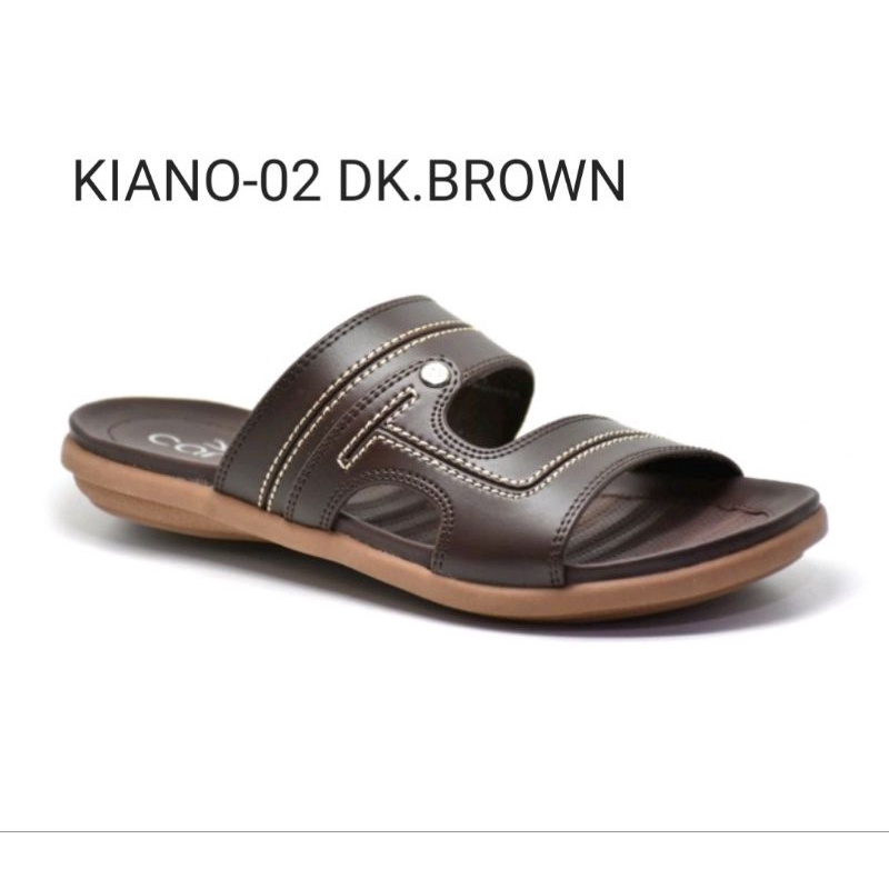 Carvil KIANO-02 | Sandal Casual Pria Original Carvil Empuk Tidak Licin Keren Trendy Nyaman di Kaki